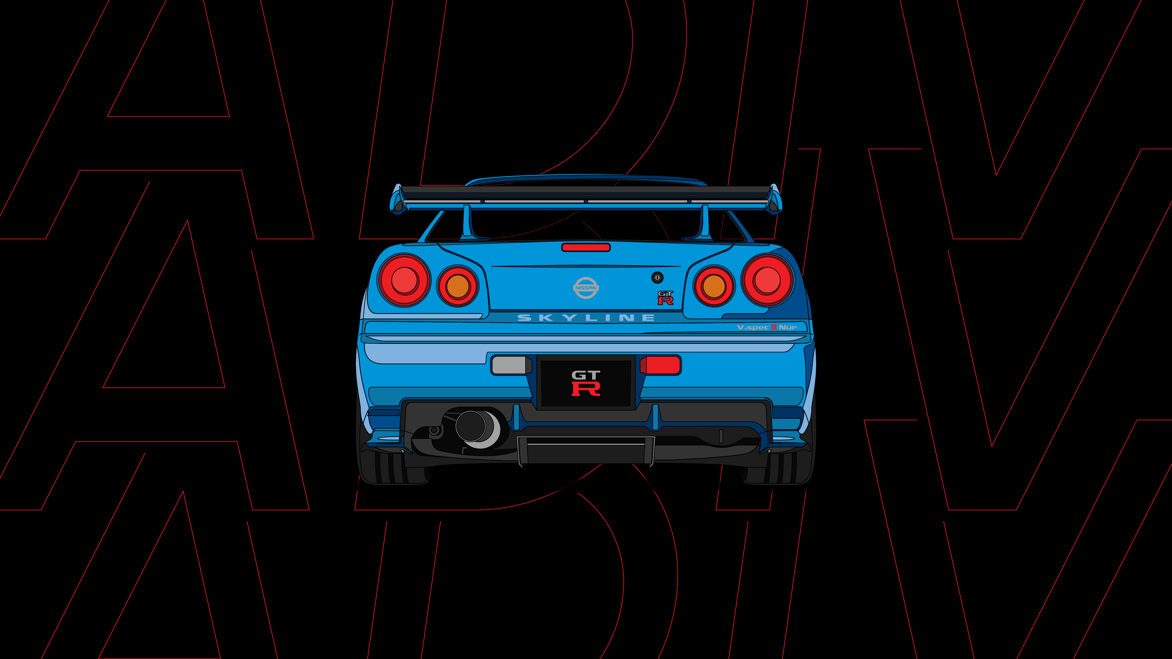 Illustrazione di auto stilizzata