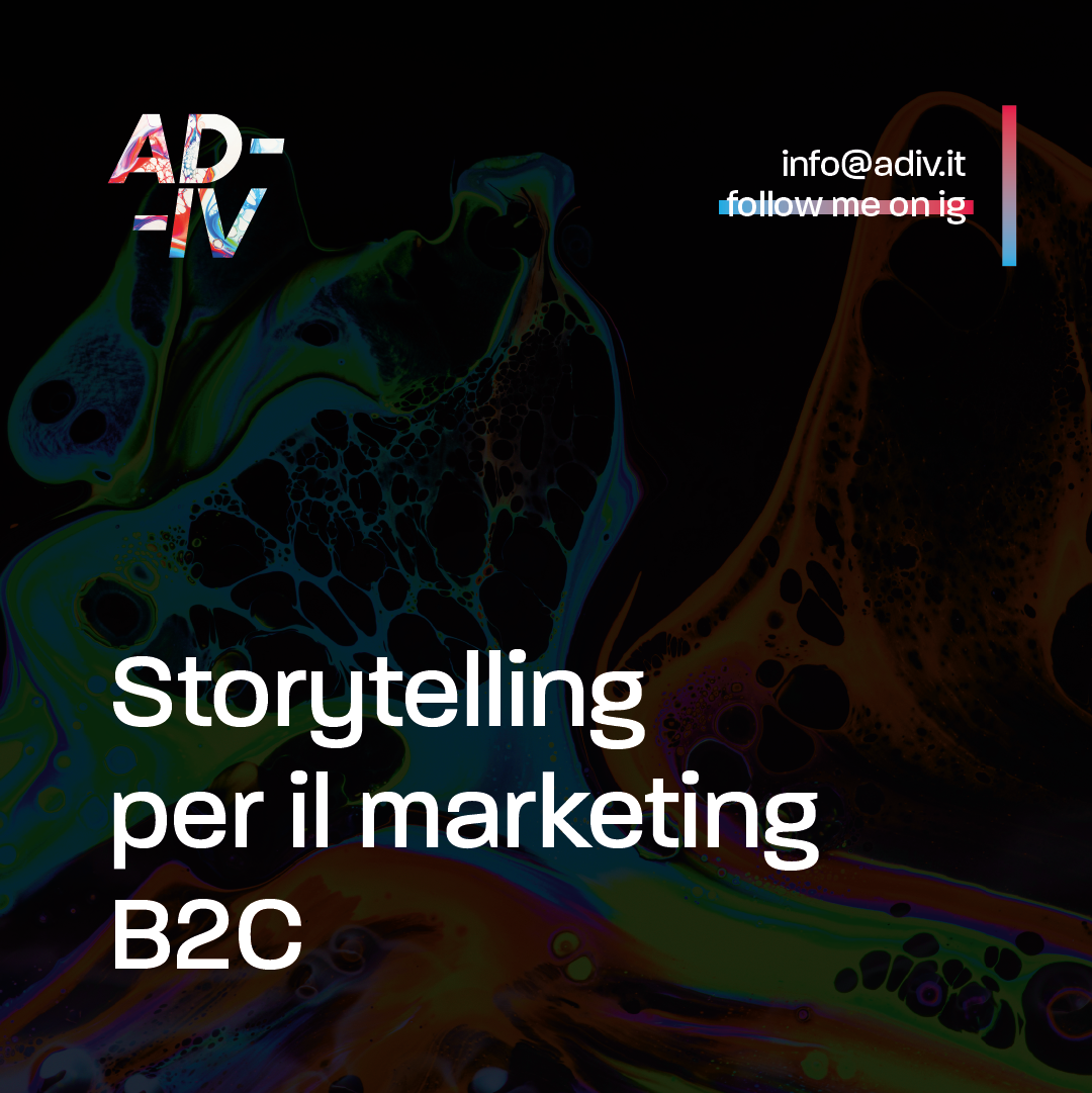 cover articolo del blog: storytelling per il marketing B2C